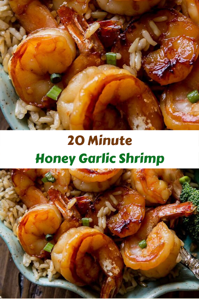 20 Minute Honey Garlic Shrimp
