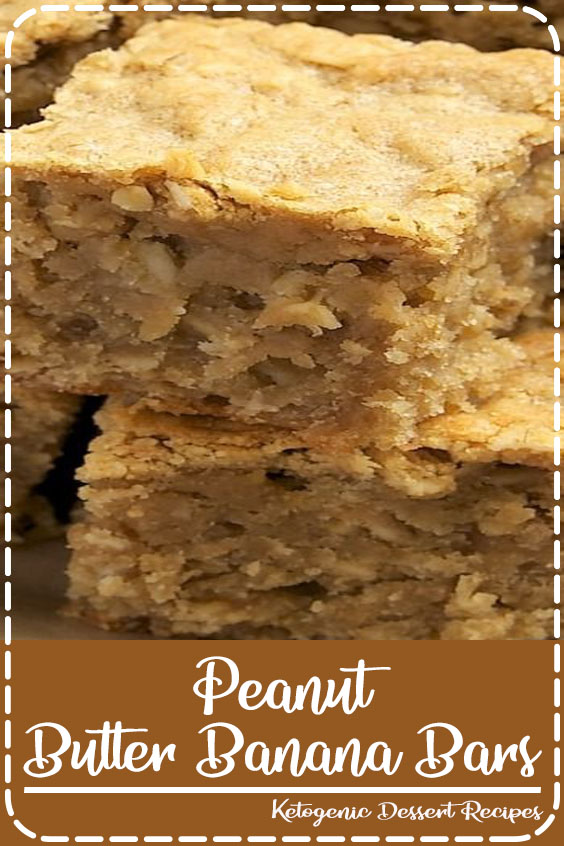 Peanut Butter Banana Bars Baking Recipes Idea