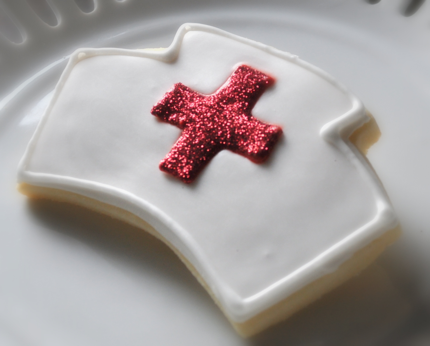 Brant Cookies Nurse Hat Cookies