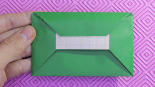 hướng dẫn cách gấp bao thư bằng giấy đơn giản origami envelope easy tutorials