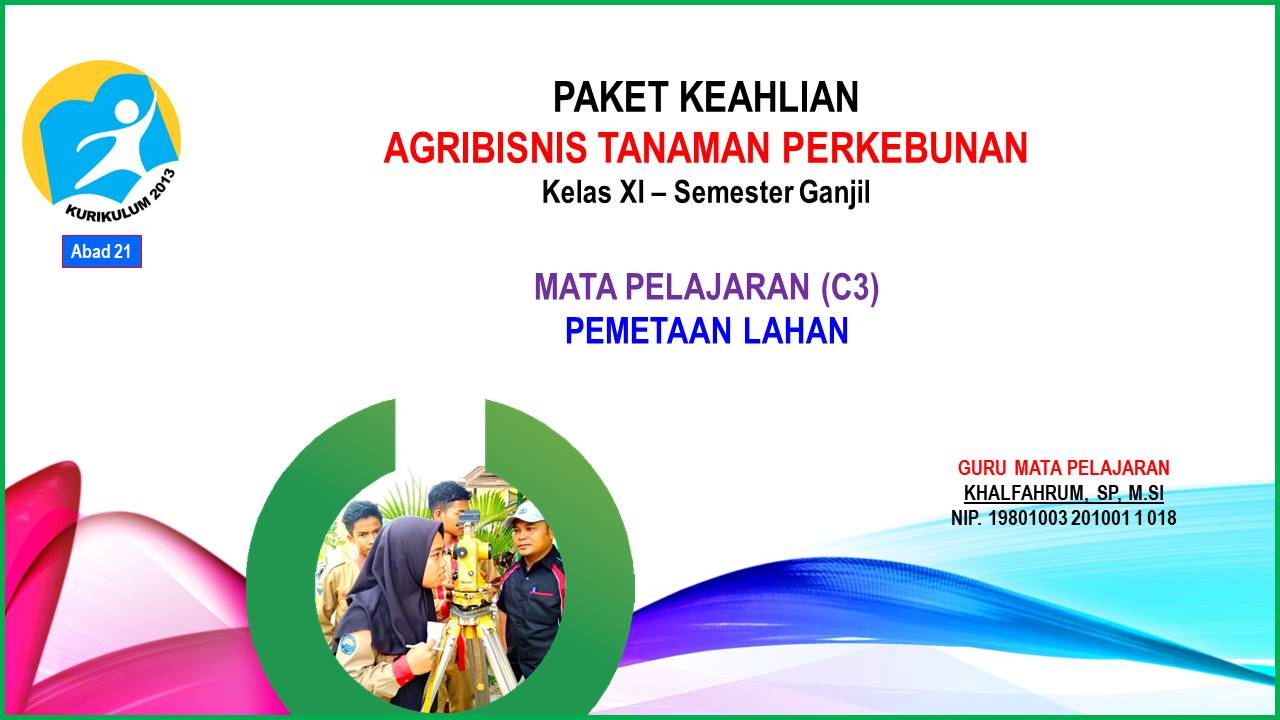 Khalfahrum Cikgu Materi Kelas Xi Atp Pemetaan Lahan