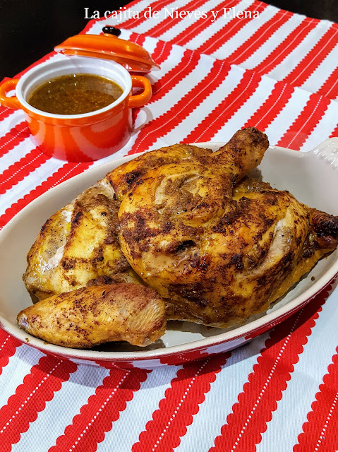 Pollo en salsa tabasqueña