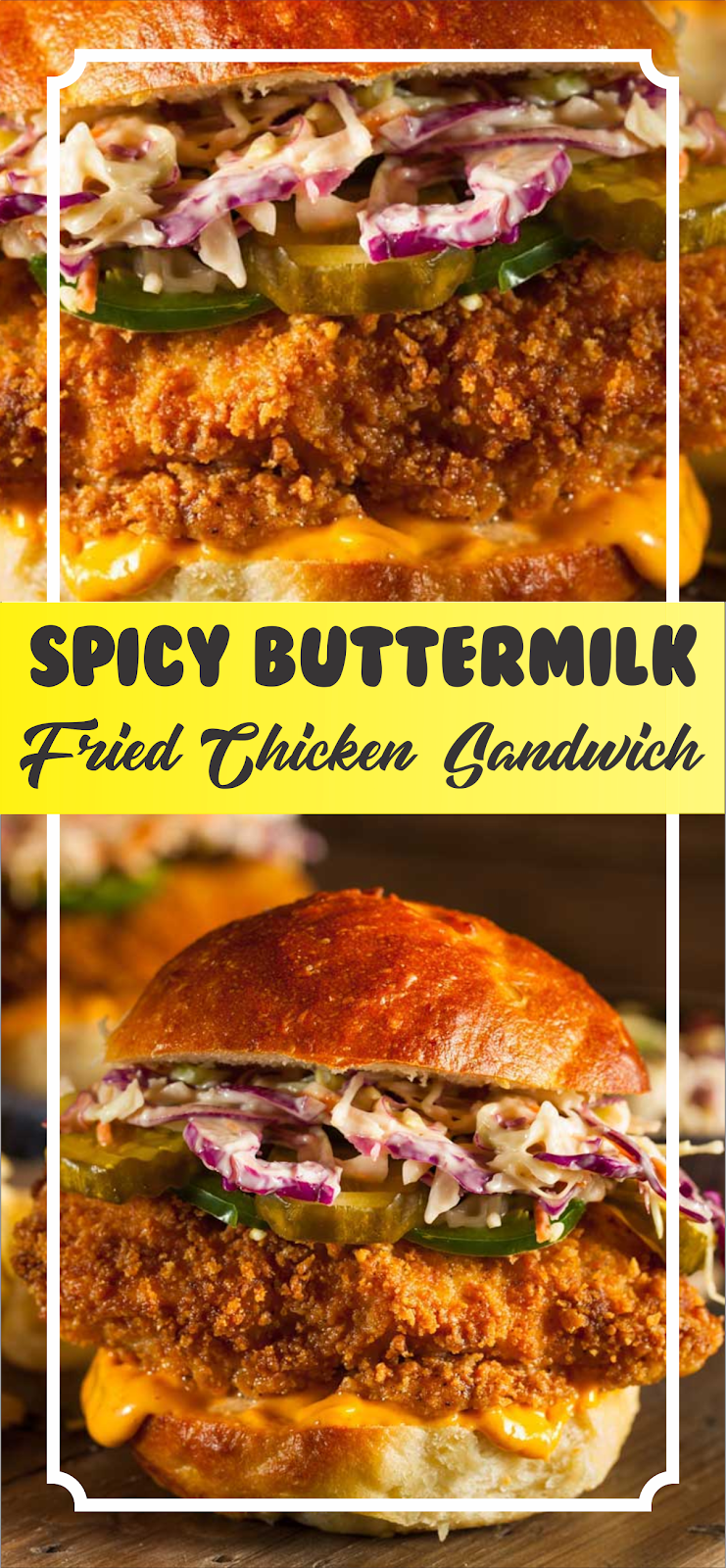 Spicy Buttermilk Fried Chicken Sandwich Floats CO