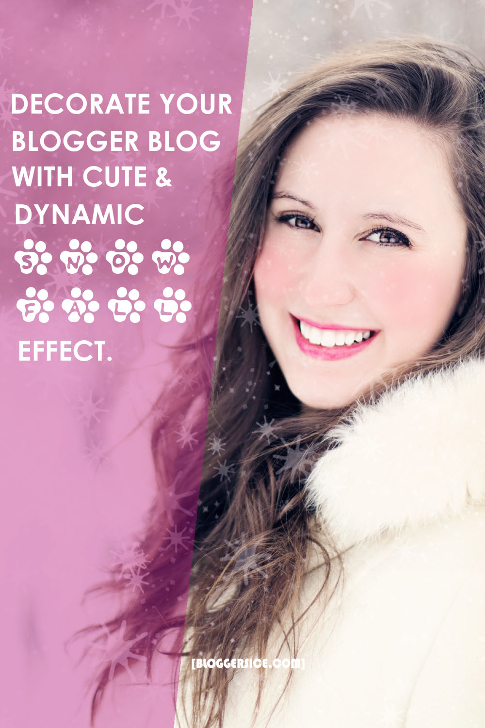 How to Decorate your Blogger Blog with Cute Dynamic Snow Fall Effect? add Snow Fall Effect in blogger