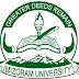 Mizoram University Recruitment for Assistant Professor