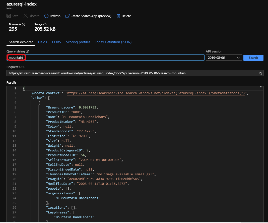 Anupama Natarajan: Data Platform Tips 23 - Azure SQL Indexer - Azure ...