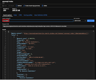 Anupama Natarajan: Data Platform Tips 23 - Azure SQL Indexer - Azure ...