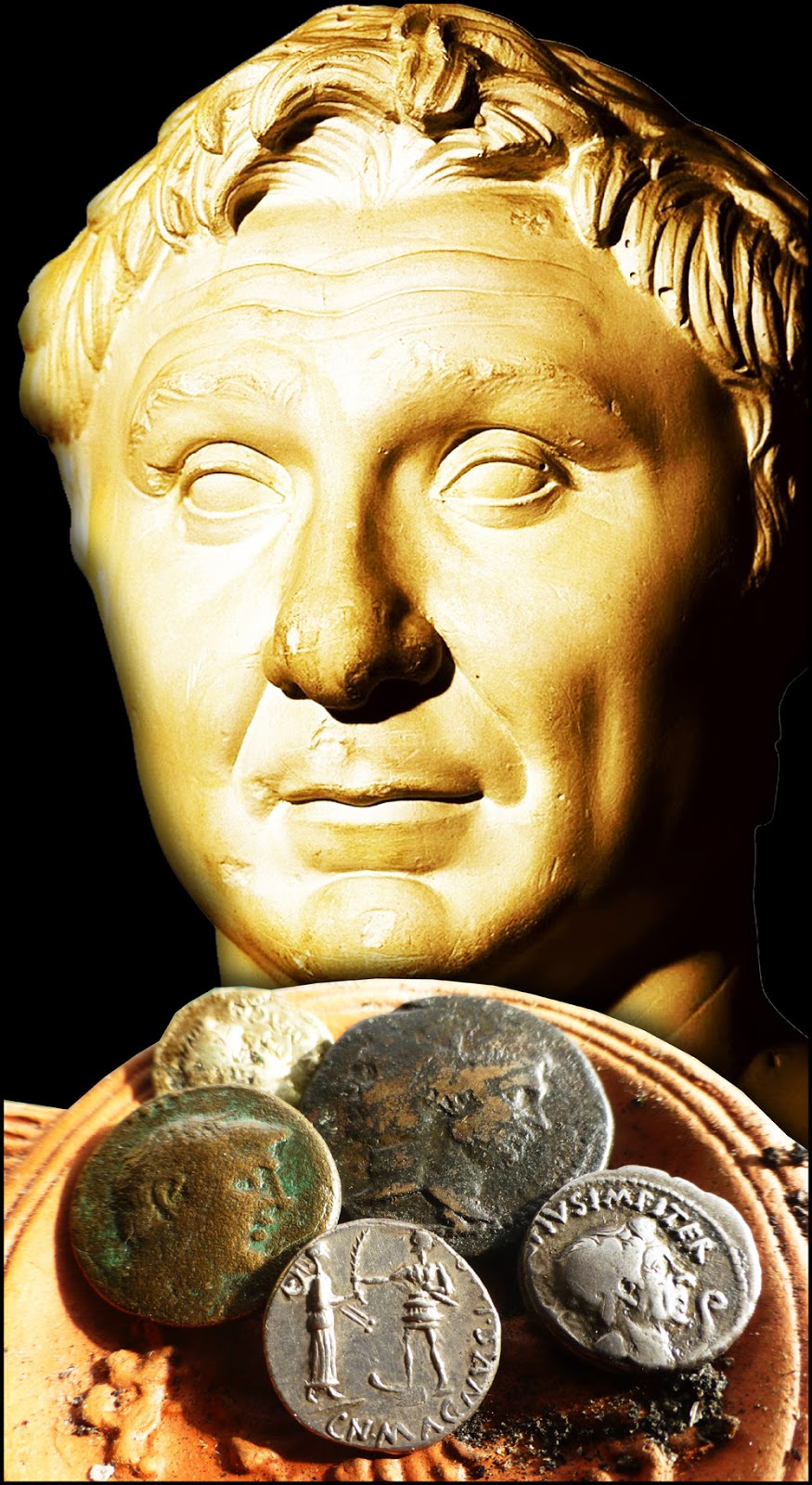 numisarchives Las monedas de Pompeyo.