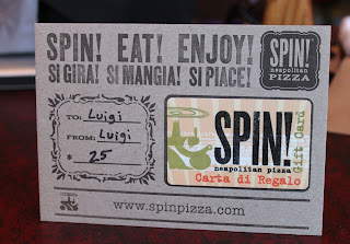 Give the gift of SPIN! Pizza and Get a Gift in Return