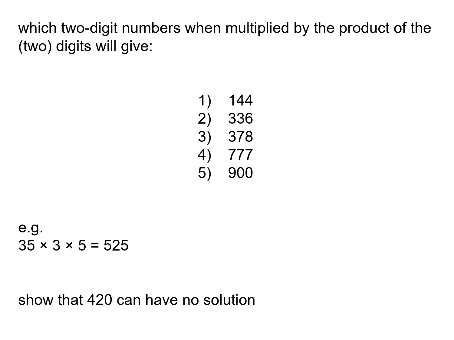 MEDIAN Don Steward mathematics teaching the product product