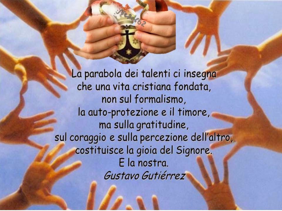 Scalzi sui passi di Teresa : Talenti, le grazie elargite dal Signore