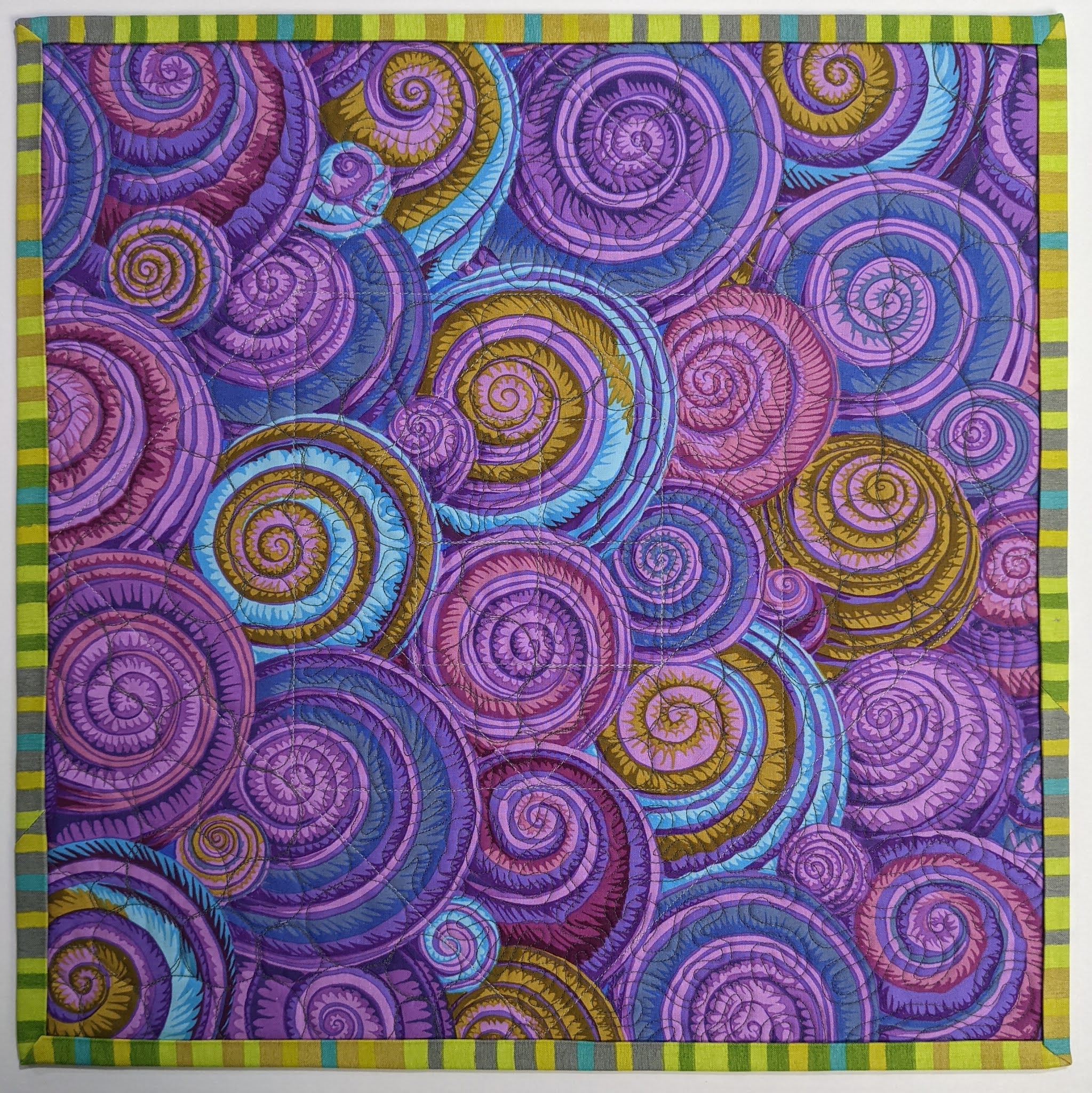 Project Quilting 12.4: Snail's Trail