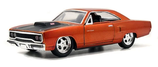 Dom's Plymouth Road Runner coleccion rapido y furioso, coleccion rapido y furioso jada toys, coleccion rapido y furioso 1/32, Dom's Plymouth Road Runner