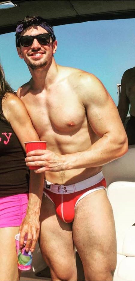Country singer Steve Grand showing his big bulge and penis outlines.