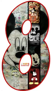 Abecedario de Escenas de Mickey Mouse. Mickey Mouse Abc.