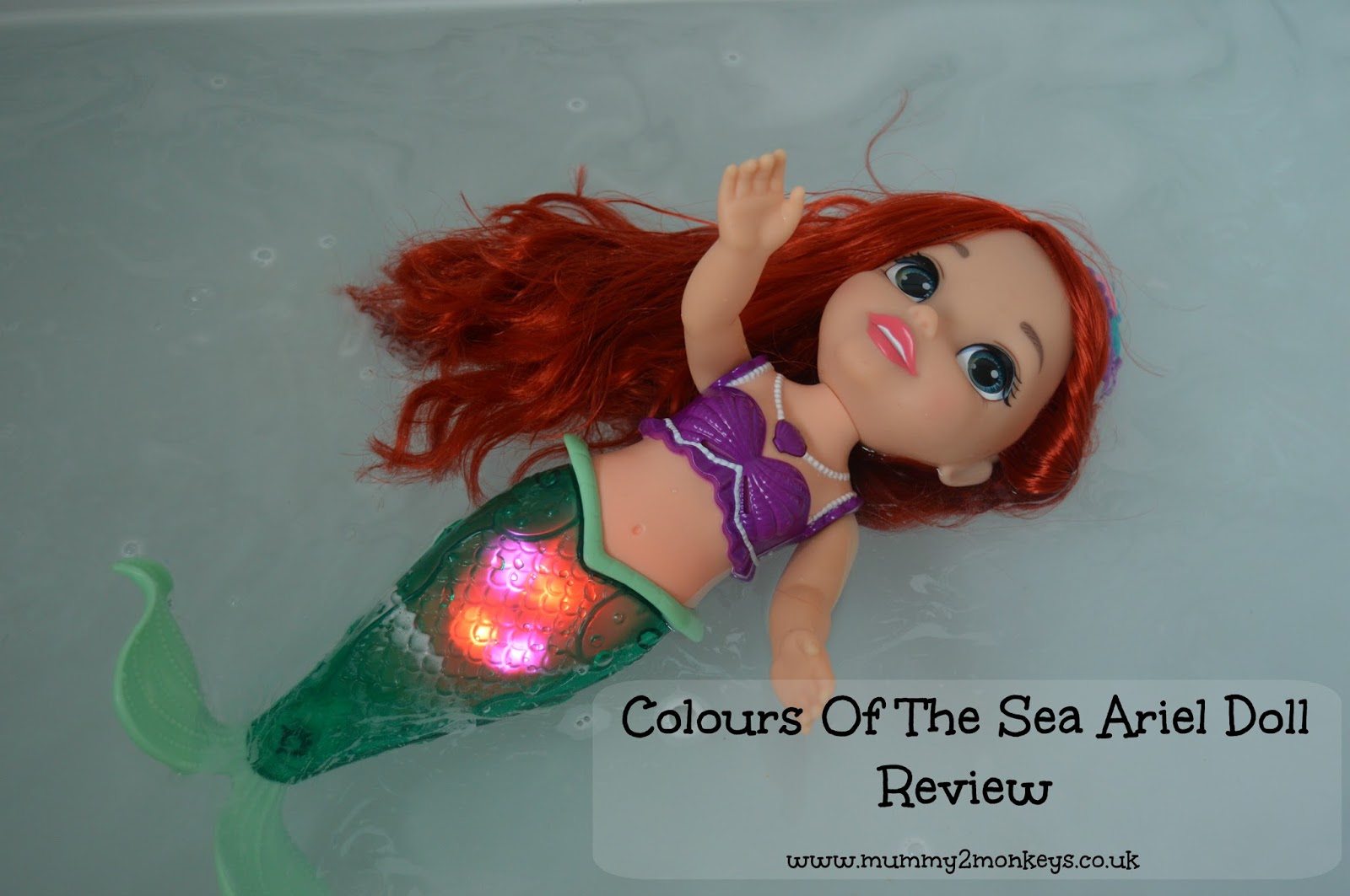 disney princess colours of the sea ariel doll