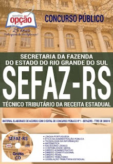 Apostila Concurso SEFAZ RS 2018 PDF Download