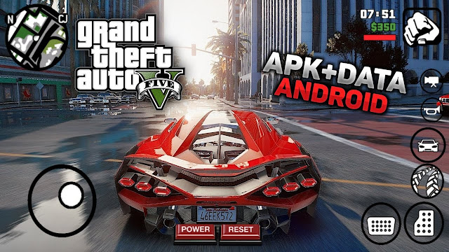 GTA V San Andreas Mod Apk+OBB Data Final Version