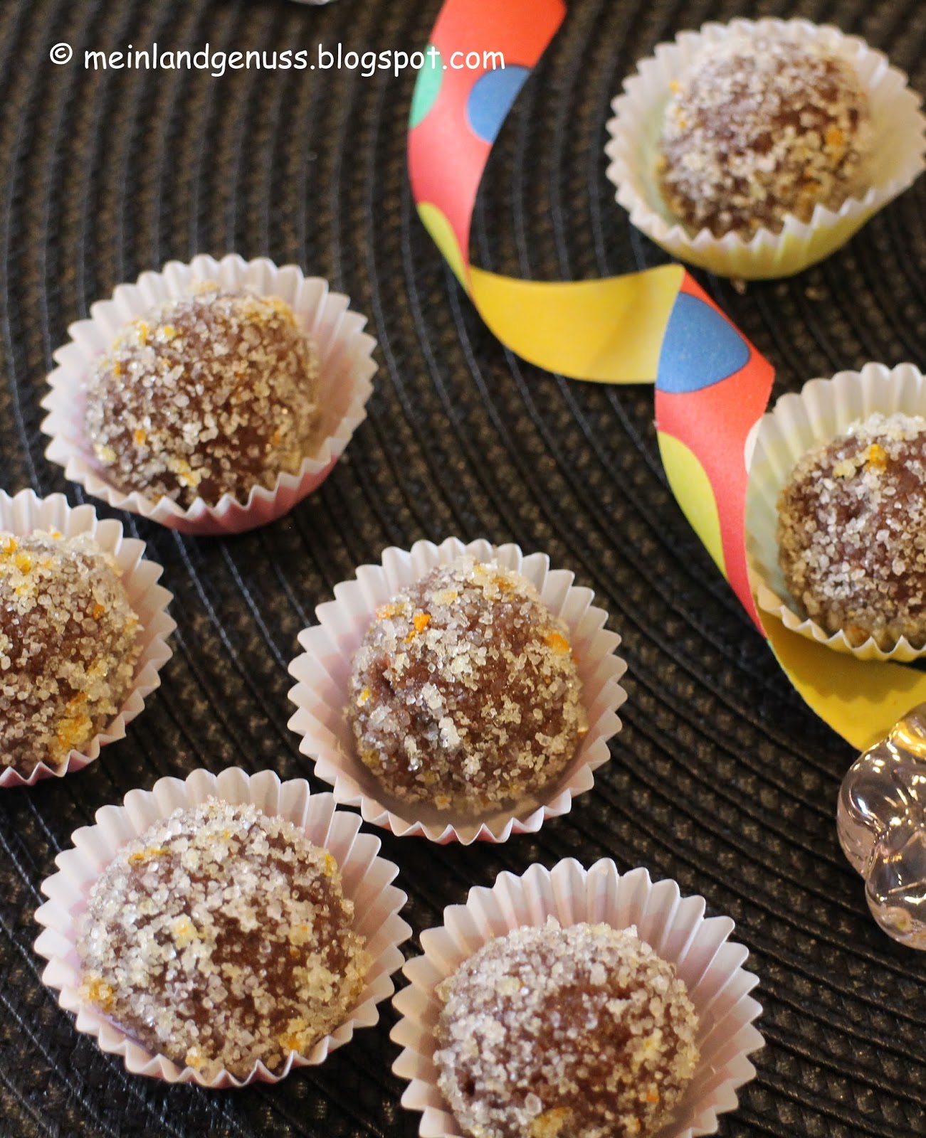 mein Land und Gartengenuss : Orangen-Trüffel