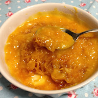  Doce de ovos moles e fios de ovos