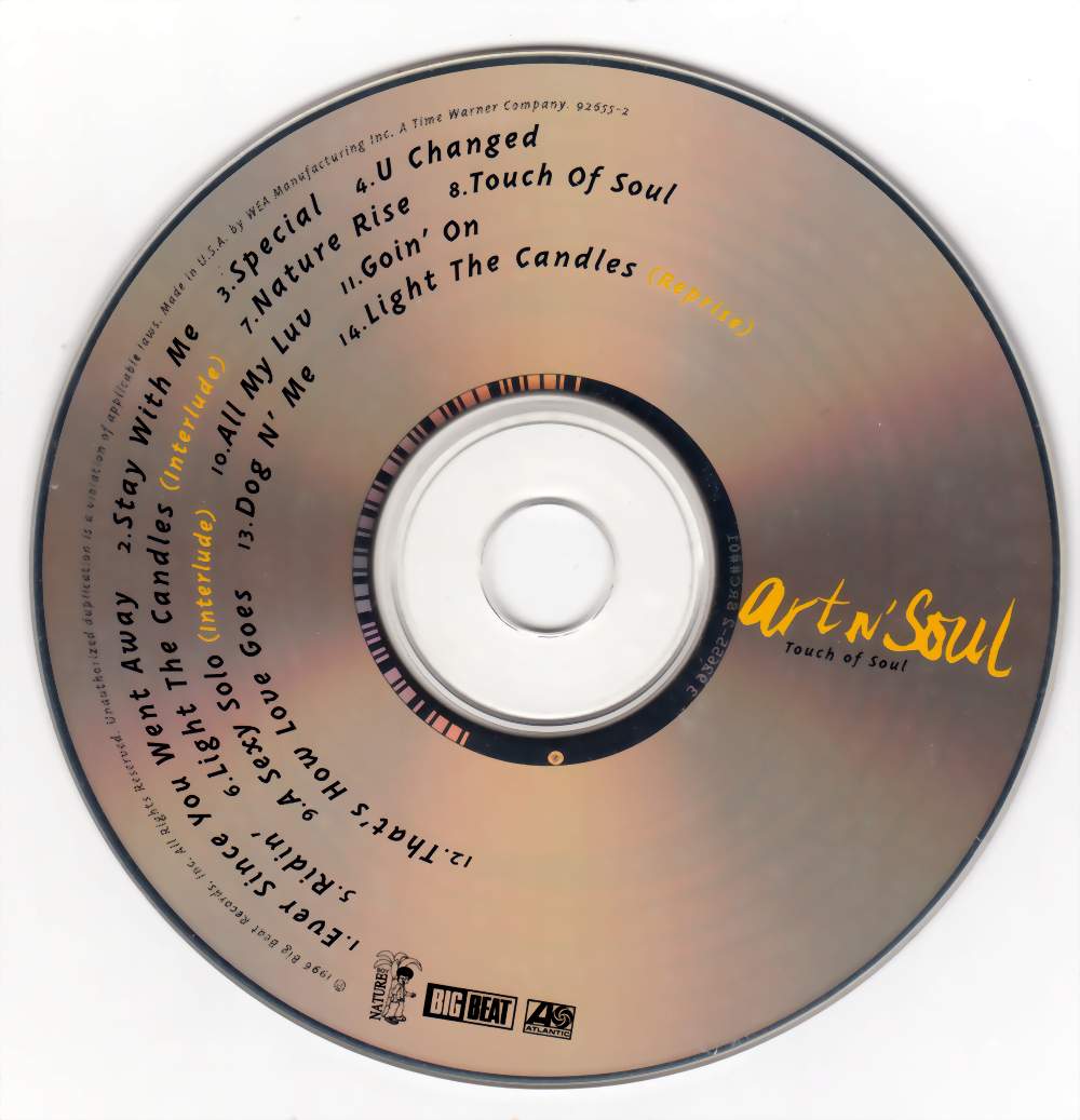 highest level of music: Art N Soul - Touch Of Soul-(Retail)-1996-hlm