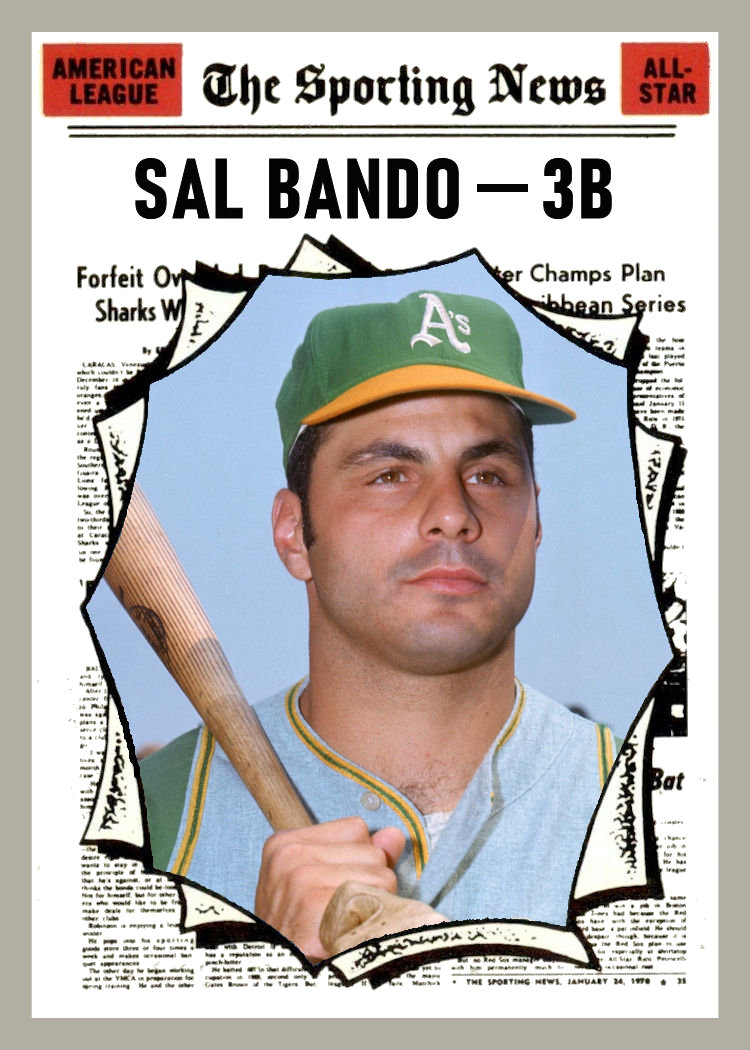 Cards That Never Were Topps AllStar Misses 1970 AL Infield