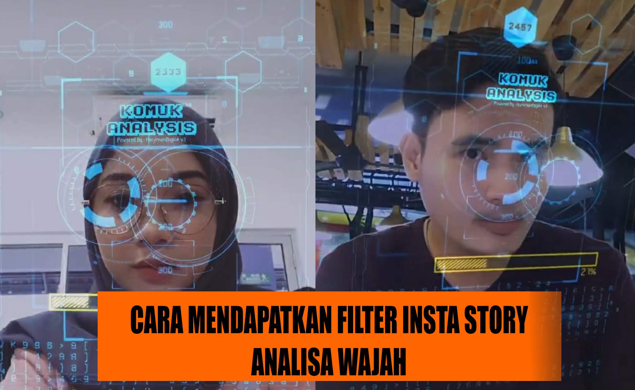 Filter IG analisa wajah ANDROIDKOM