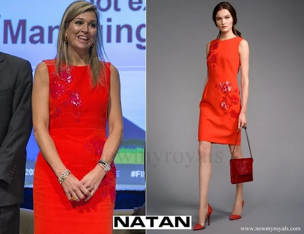 Queen-Maxima wore NATAN Dress Edouard Vermeulen Fall Winter 2016