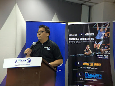 Allianz Philippines and Conquer Challenge partner   to promote Obstacle Course Racing