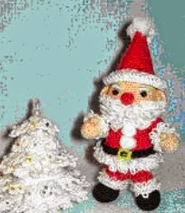 PATRON GRATIS PAPA NOEL AMIGURUMI