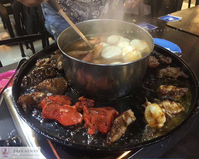 Makanan steambot dan BBQ murah di Shah alam