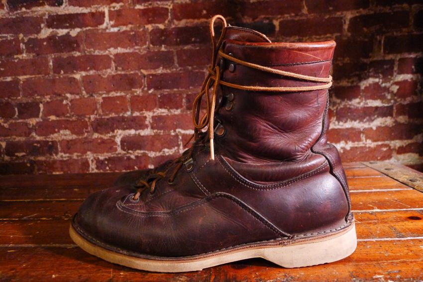 cube.: Vintage Danner Boots Tall Brown Size 10 $168 Plus Tax