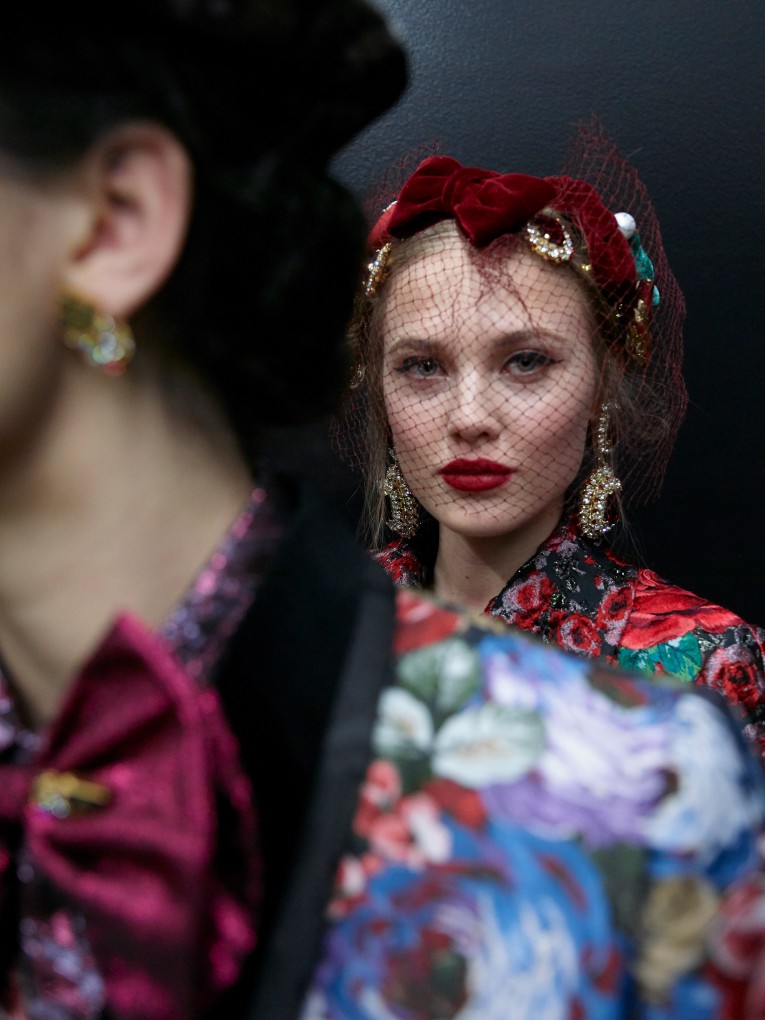 Dolce and Gabbana Fall 2019 Backstage. Milan Fashion Week. | Cool Chic ...