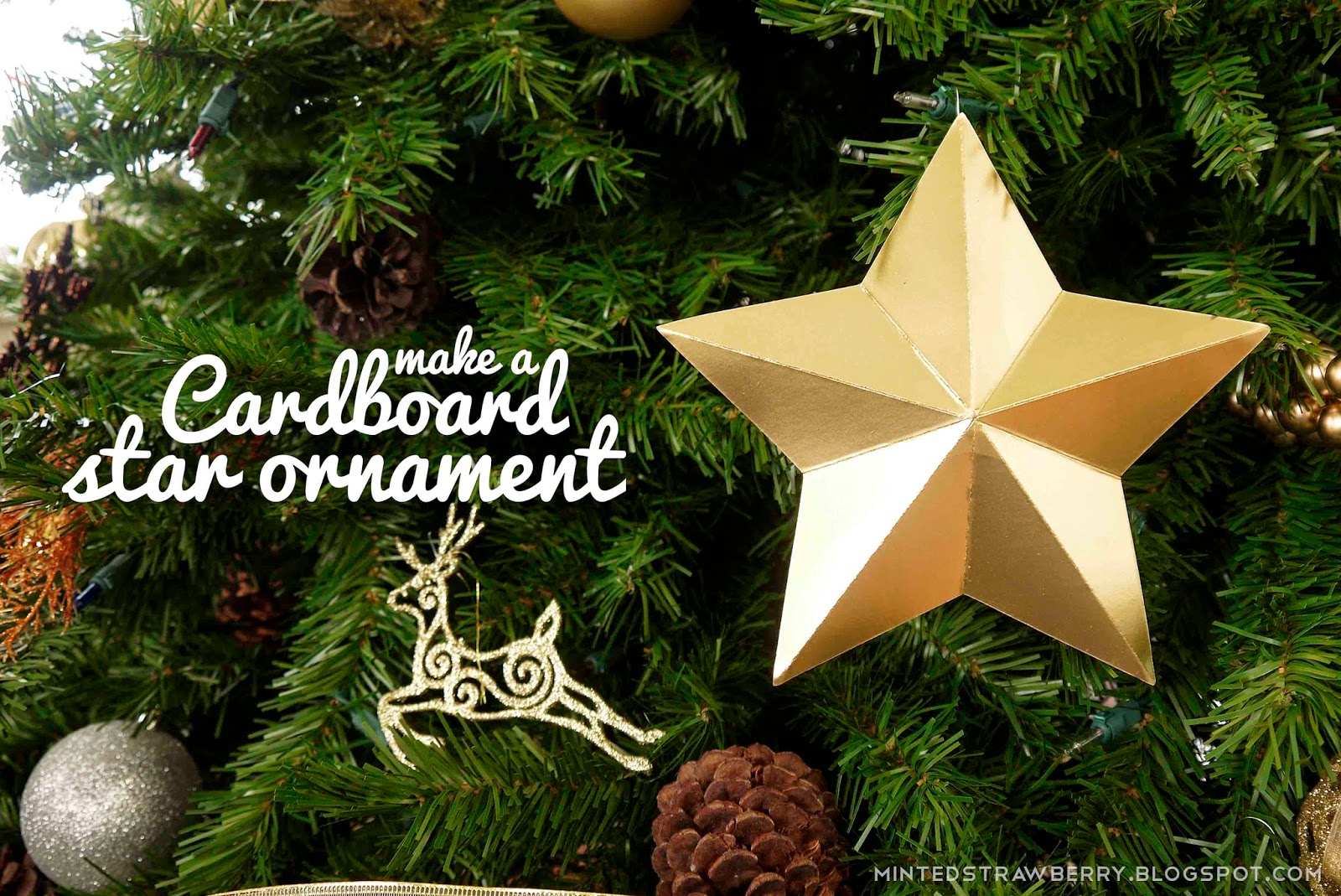 diy cardboard star ornaments tuesday november 12 i am the resident christmas - Homemade Christmas Star Decorations diy cardboard star ornaments tuesday november 12 i am the resident christmas - Homemade Christmas Star Decorations