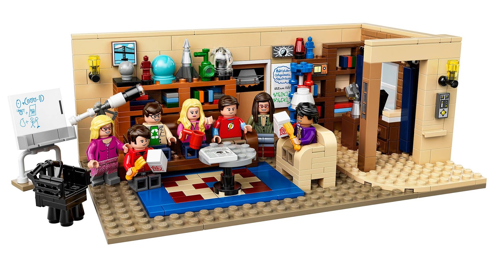 Big Bang Theory Lego Living Room Instructions