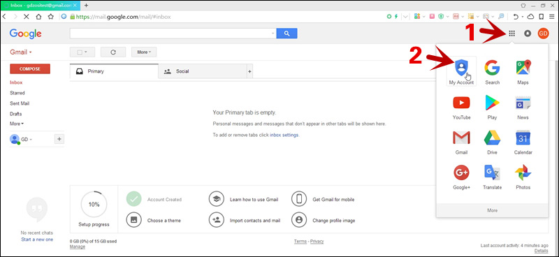 Zosi alarm notification gmail