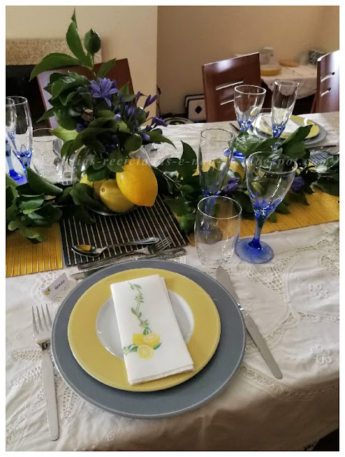 Table Decoration - Lemons