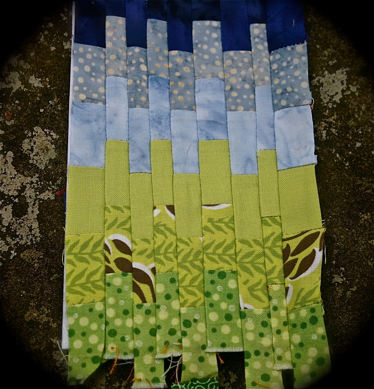 From the Walpole Woods Week Two...Mini Quilt SewALong