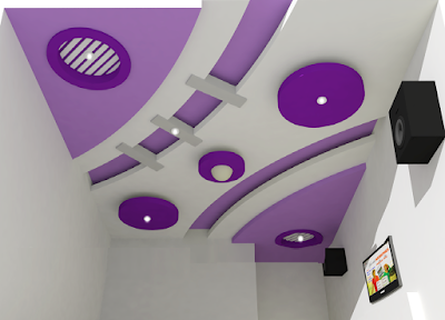 Latest POP false ceiling designs for living room hall interiors for modern homes 2019