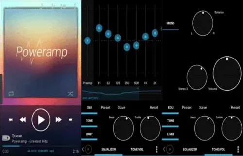 تطبيق Poweramp Music Player
