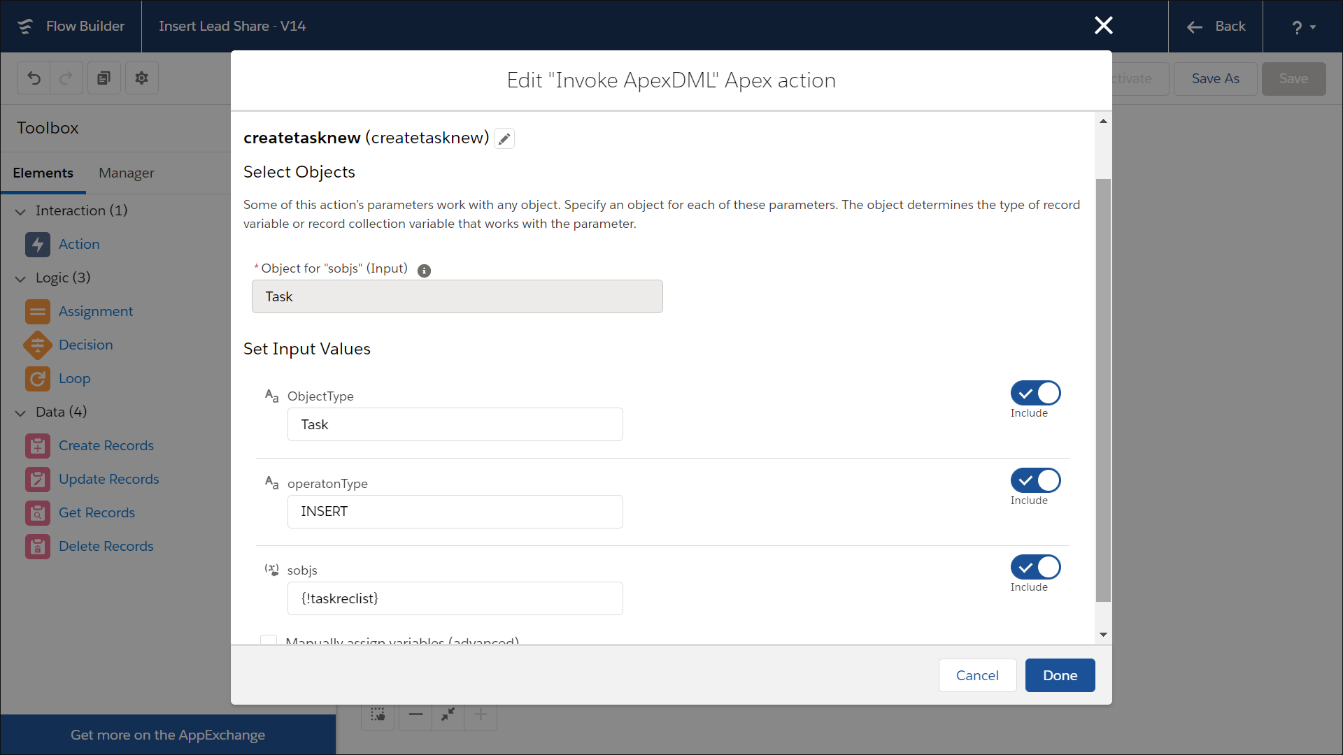 How to develop reusable Invocable Apex methods for Flows