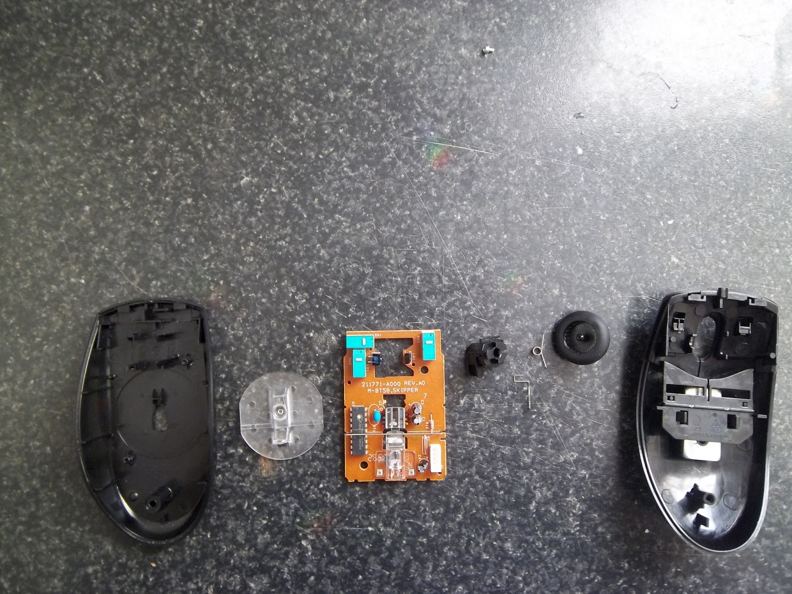 Stuff Deconstructed: Disassembly of a Logitech USB mouse