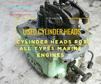 Cylinder Head, Marine, Diesel Engine, Main Engine, Ship, Spare Part, Used, reusable, Recycle, shipyard