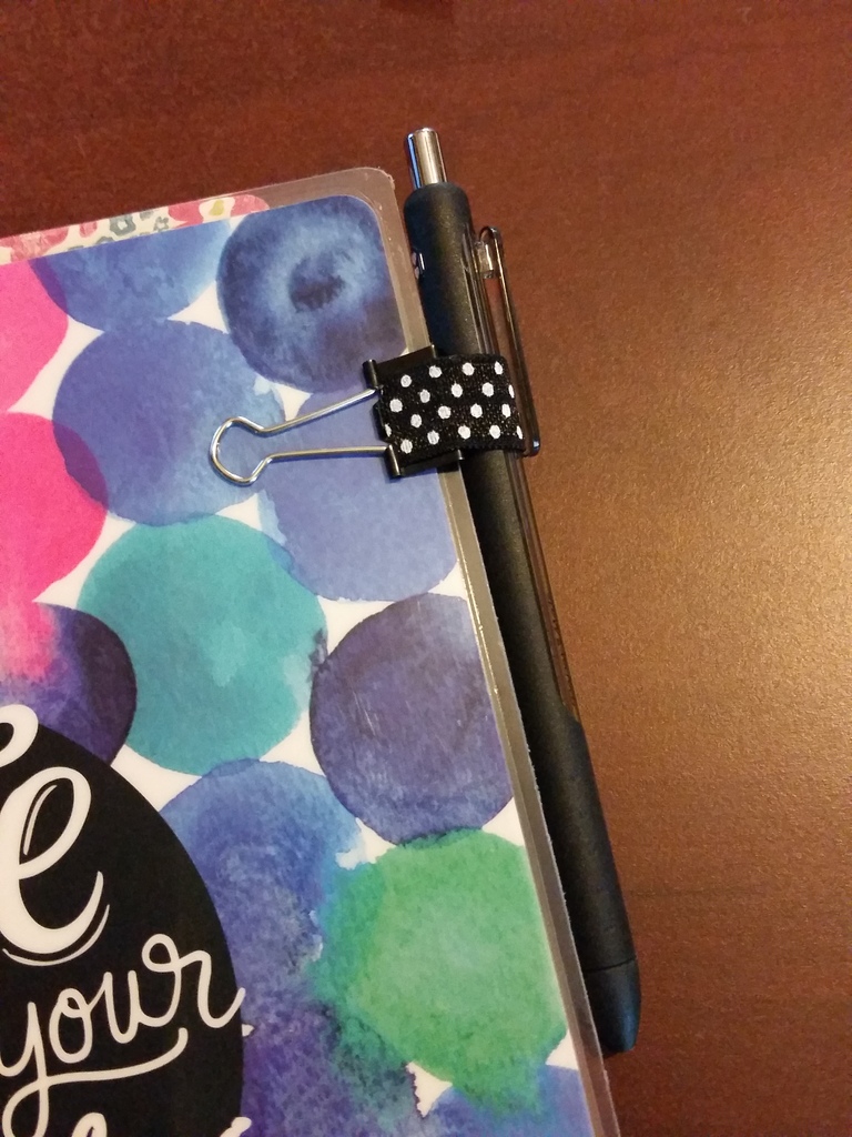{creative cents} DIY planner pen loop