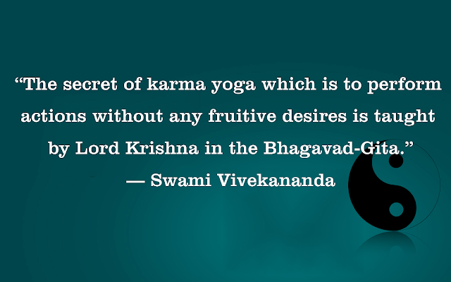 Karma Quote by Swami Vivekananda Karma Quote by Swami Vivekananda