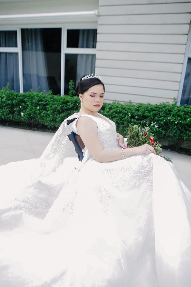 PWD bride praises designer for customized gown that included her wheelchair in design