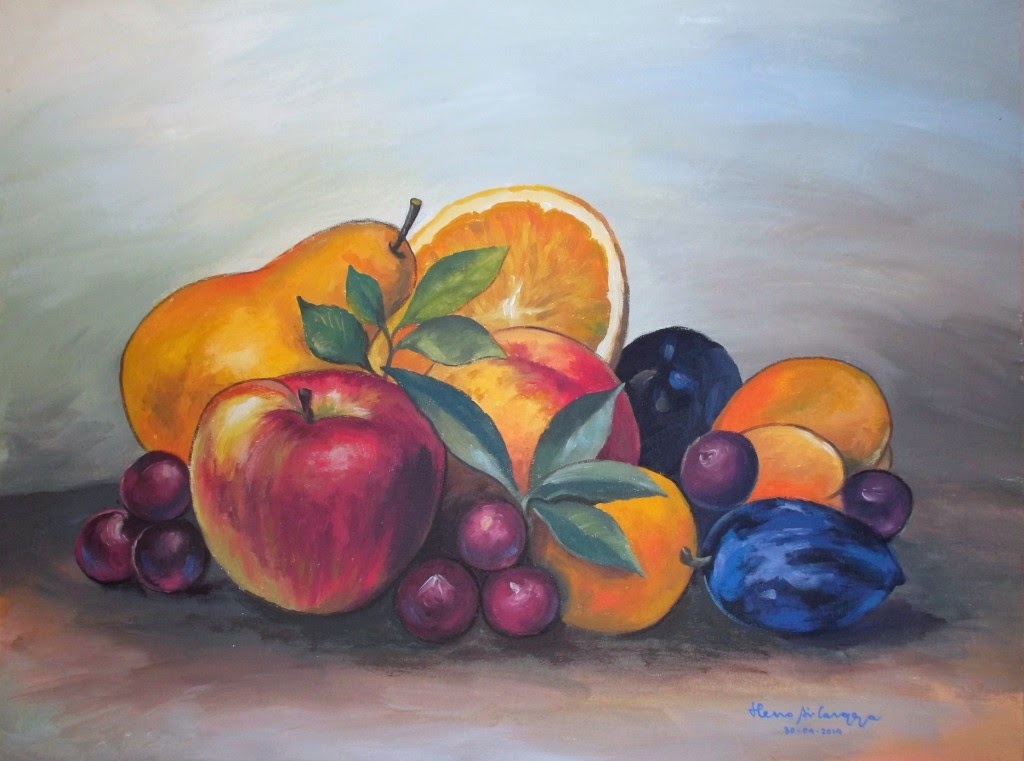 Lukisan Buah Buahan Simple Cikimm Com