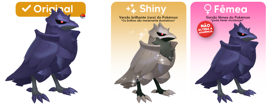 Dizem que o Corviknight é o Pokémon mais forte que habita os céus da região  de Galar. Pode ser visto, frequentemente, a voa…