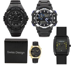 One Day Sale on Watches: Min 50% Discount on Wrist Watches