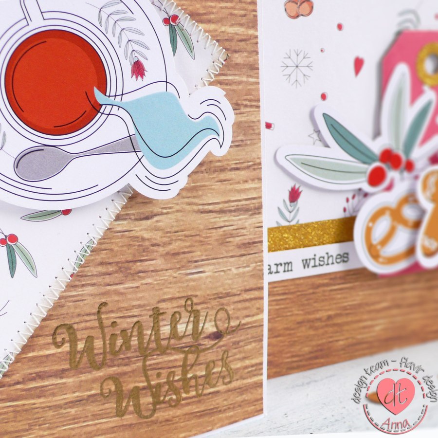 Natale Fatto A Mano Card Di Buon Natale Con I Materiali Scrap Di Flavir Design Cafe Creativo Idee Fai Da Te E Tutorial